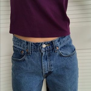 Vintage Levis 550 student blue jeans sz 28